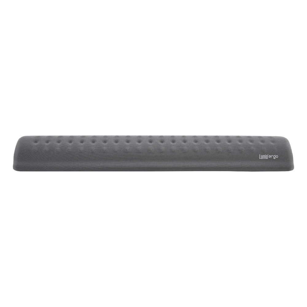 แผ่นรองข้อมือคีย์บอร์ด LUNIO ERGO CYREST KEYBOARD PAD DARK GRAY สีเทาเข้ม_0